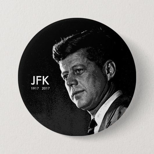 1917 JFK 2017 RONDE BUTTON 7,6 CM (Voorkant)