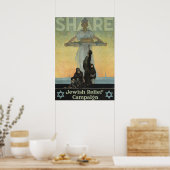 1917 - Joodse hulpcampagne (WWI) poster (Keuken)