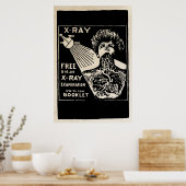 1917 röntgenadvertentie poster (Keuken)