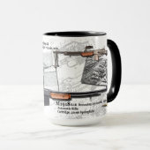 1918 brunissant la tasse de café de la BARRE M1918 (Devant droit)