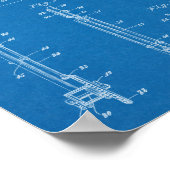 1918 Kunstafdrukken zonder wirwar van fietsen Poster (Hoek)