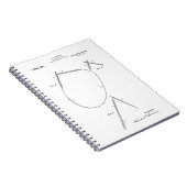 1918 Naaldpatroon Notitieboek (Rechterzijde)