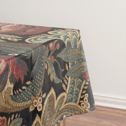 1918 Rich Floral Tapestry Brocade Damask Tafelkleed (Voorbeeld)