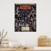 1918 ZIEGFELD FOLLIES POSTER (Keuken)