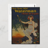 1919-poort Plume-ideaal Briefkaart (Voorkant / Achterkant)