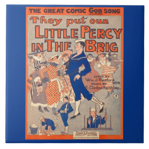 1919 zetten ze ons kleine percy in de Brig Tegeltje