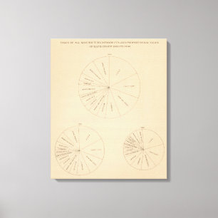 191 Bereide waardeproducten 1880-1900 Canvas Afdruk