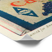 1920-afdrukken en adamfruitgom poster (Hoek)