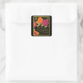 1920 Eau de Cologne Pourprea parfum Vierkante Sticker (Tas)