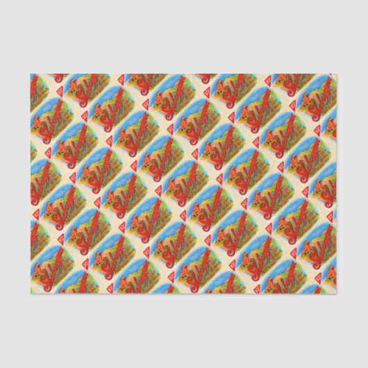 1920-etiket Sheboygan cigar Tissuepapier (Voorkant)