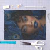 1920 Flapper Girl12 Tissuepapier (Craft)