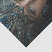 1920 Flapper Girl24 Tissuepapier (Detail)