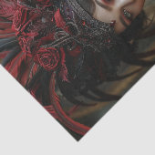 1920 Flapper Girl34 Tissuepapier (Detail)