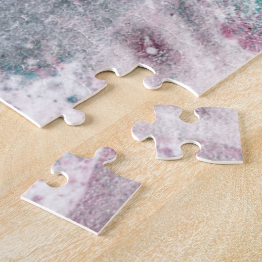  1920 Flapper Lady Puzzel, Puzzel (Zijkant)