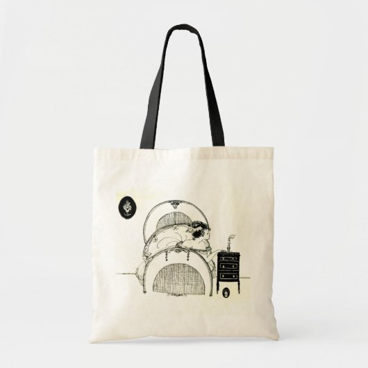  1920 Flapper Lingerie of overnight Tas (Voorkant)