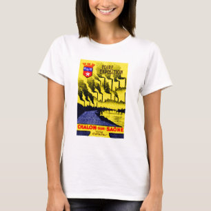 1920 Franse Industriële Expo T-shirt