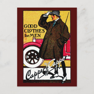 1920 MannenKleding Briefkaart