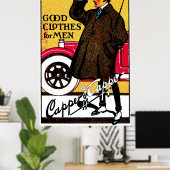 1920 MannenKleding Poster (Thuiskantoor)