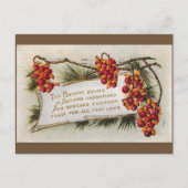 1920 najaarsnoten van de Thanksgiving Briefkaart (Voorkant)