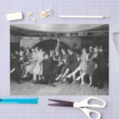  1920-papier voor flatgroepweergave tissuepapier (Craft)