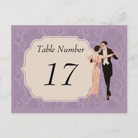  1920-tabelnummerkaarten briefkaart (Voorkant)