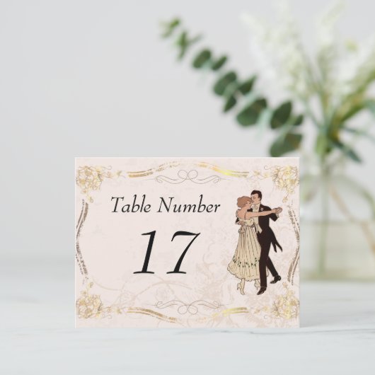 1920-tabelnummerkaarten briefkaart (Staand voorkant)