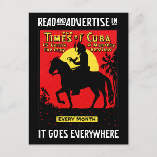 1920 The Times of Cuba Briefkaart