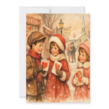 1920 Valentijnskaart in vintage-stijl