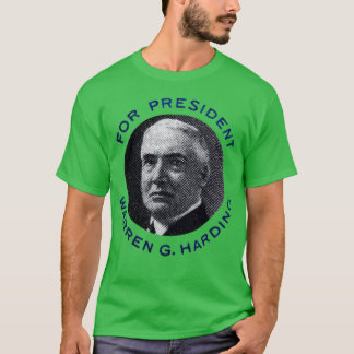 1920 Warren G Harding voor President T-shirt