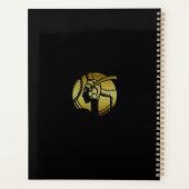1920's Art Deco Diva in goud Planner (Achterkant)
