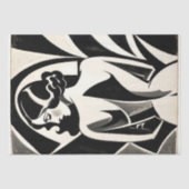 1920s  Art Deco Poster #1 - Decoupage - Tissuepapier (Voorkant)