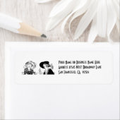 1920's Dames Mode Retro Mode Etiket (Insitu)