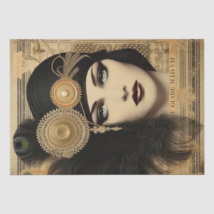 1920's Flapper Girl Art Deco Tissuepapier