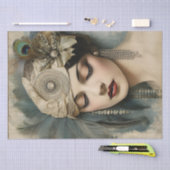 1920's Flapper Girl Art Deco Tissuepapier (Craft)