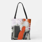  1920's Flapper Girl Tote Bag (Achterkant)