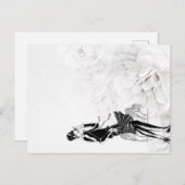 1920s Flapper Jurk in Wind Briefkaart (Voorkant / Achterkant)