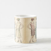1920s Flapper Mode — Retro Art Deco Mok (Center)