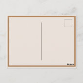  1920s Flapper Thinking of You Briefkaart (Achterkant)