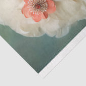 1920's Flapper, Versierde dame, Portretkunst Tissuepapier (Detail)