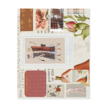 1920s Franse Mode Bord Kalender