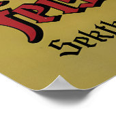 1920s German Sparkling Wine Poster Feist-Feldgrau (Coin)