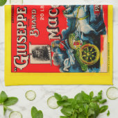 1920s Giuseppe Garibaldi macaroni Theedoek (Gevouwen)