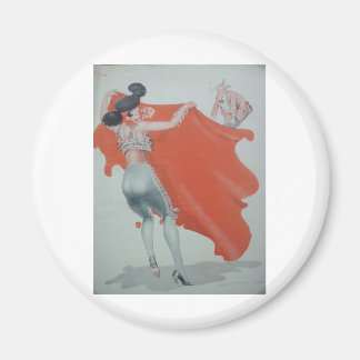1920s Lady Bullfighter houdt ze af Magneet