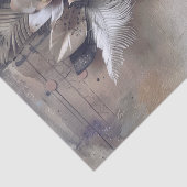 1920's Parfum Flapper Meisje Art Deco Tissuepapier (Detail)