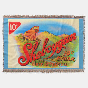 1920s Sheboygan-sigarenetiket Deken