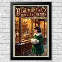1920s Vintage Kinder Mode Reclame