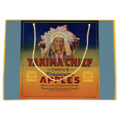 1920s Yakima Chief Evaporated Apples label print Groot Cadeauzakje (Voorkant)