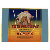1920s Yakima Chief Evaporated Apples label print Groot Cadeauzakje (Achterkant)