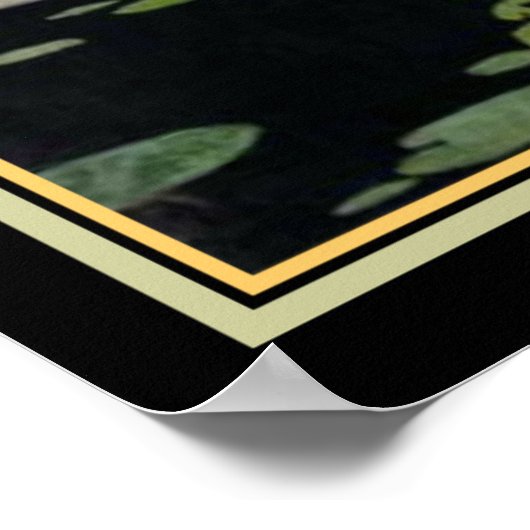 1921 Art Déco Garden Scene 16 x 20 (Coin)