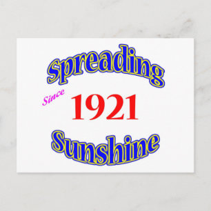 1921 Verspreiden van zonneschijn Briefkaart